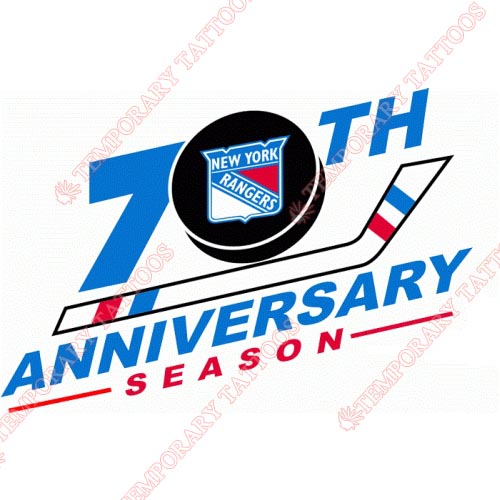 New York Rangers Customize Temporary Tattoos Stickers NO.248